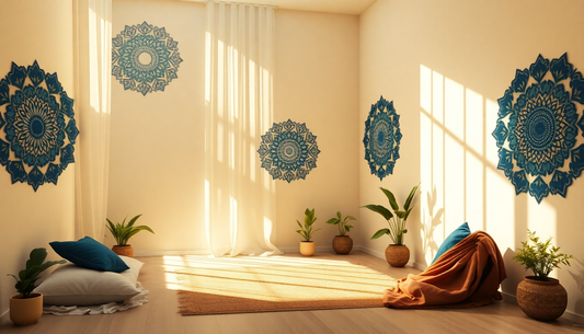 Elevate Your Space: Infusing Spiritual Serenity with Mandala Designs