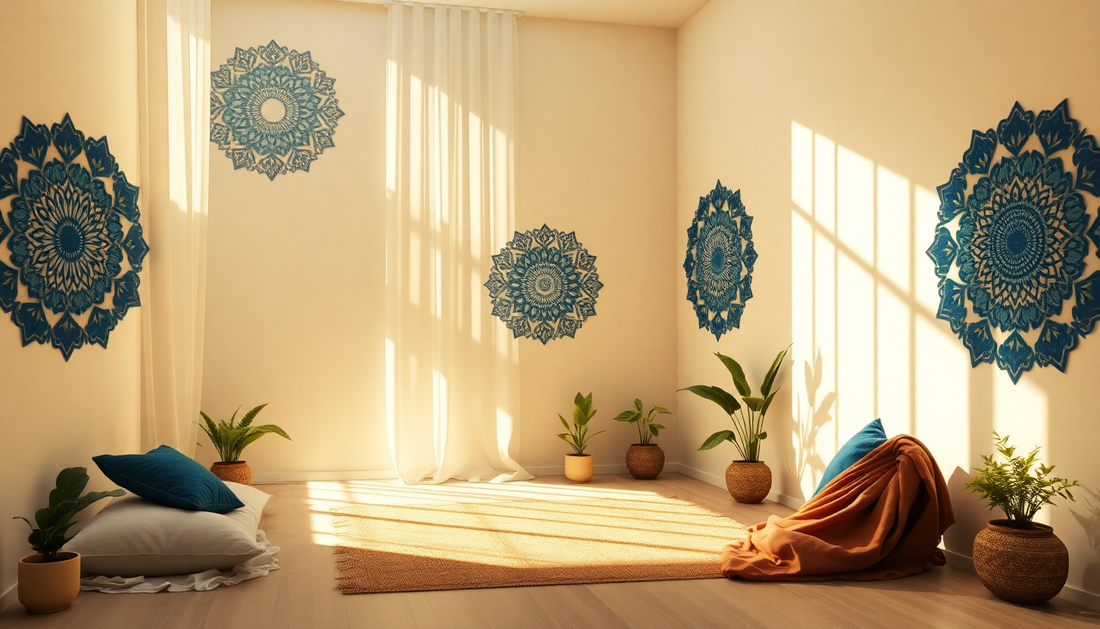 Elevate Your Space: Infusing Spiritual Serenity with Mandala Designs